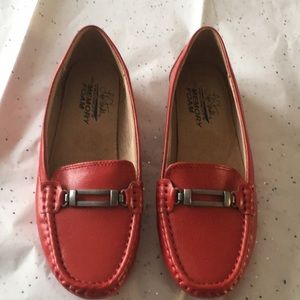 Red Life Stride Flat Shoes